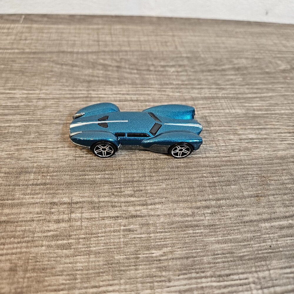 Hot Wheels Drop Top Metallic Teal Speed Bump Card --ITEM #2195